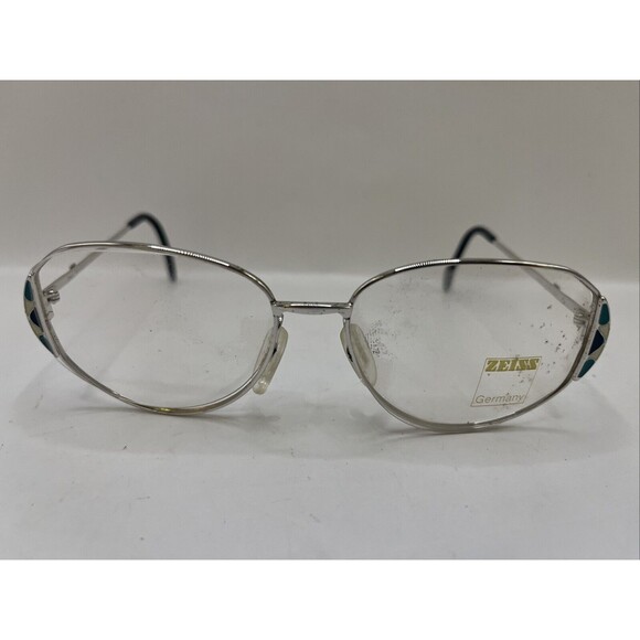 Carl Zeiss Eyeglasses 6902 5100 Germany Designer Demo Lens Silver 56-16-135 - Picture 1 of 7